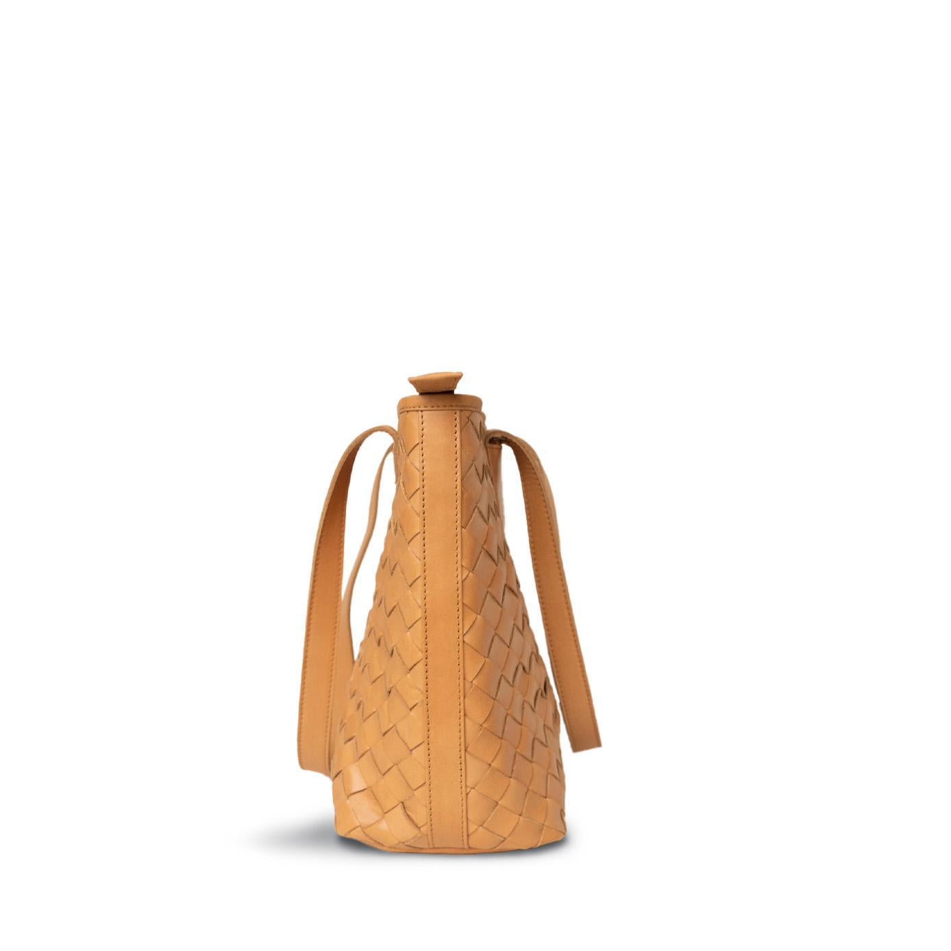 Tara Tote | Handwoven Leather Tote