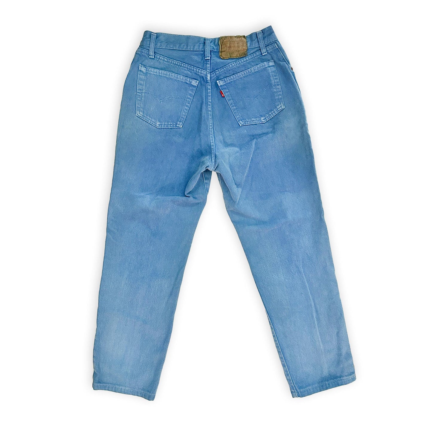 Vintage Levi Women's Blue Denim Jeans - Small