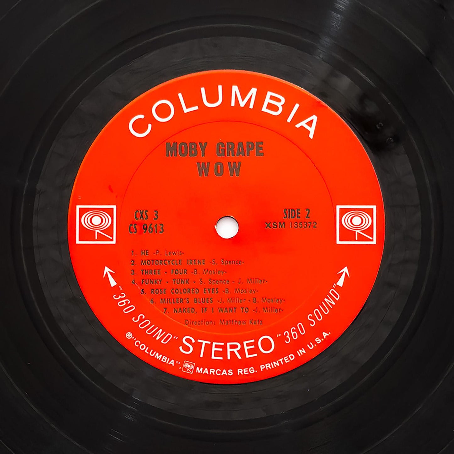 Moby Grape “Wow" Gatefold Vinyl Record – 1968 US Pitman Press – Psychedelic Rock