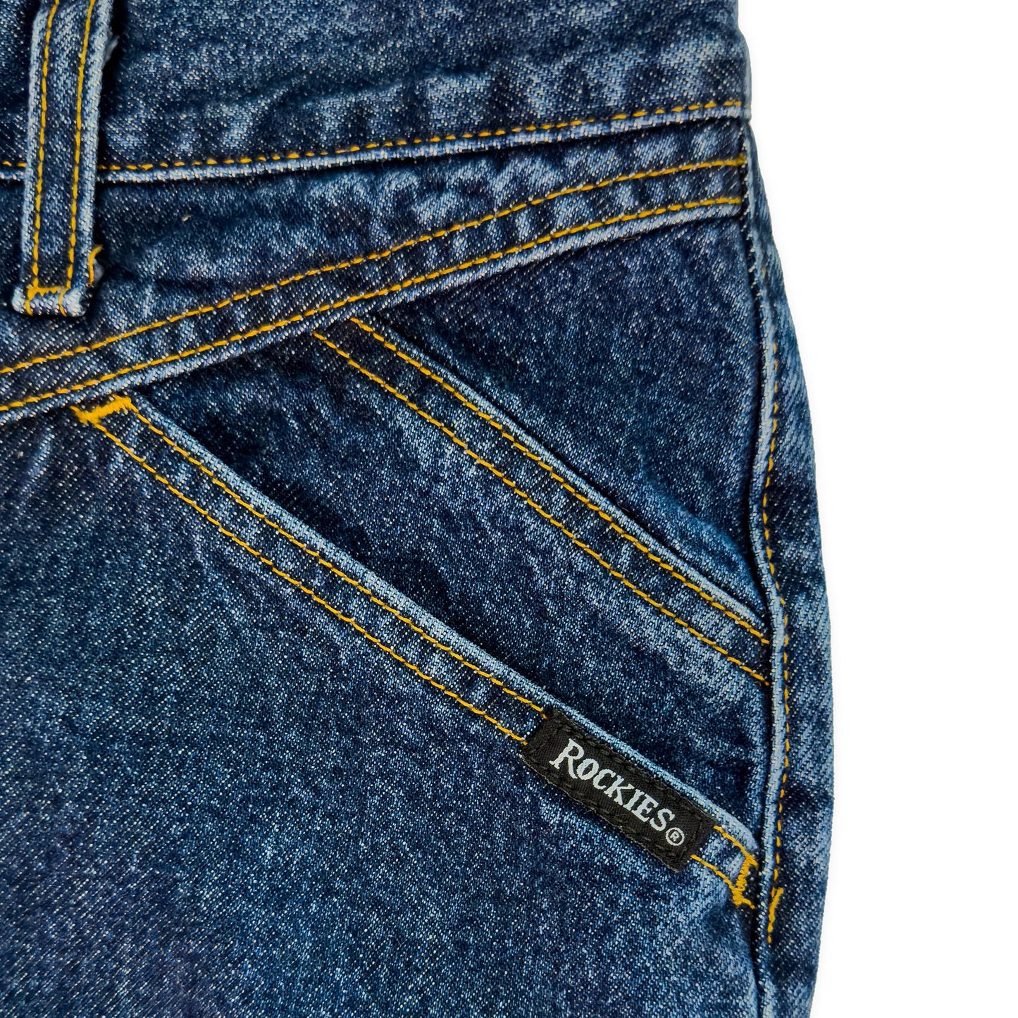 Vintage Rockies Dark Washed Jeans - Medium
