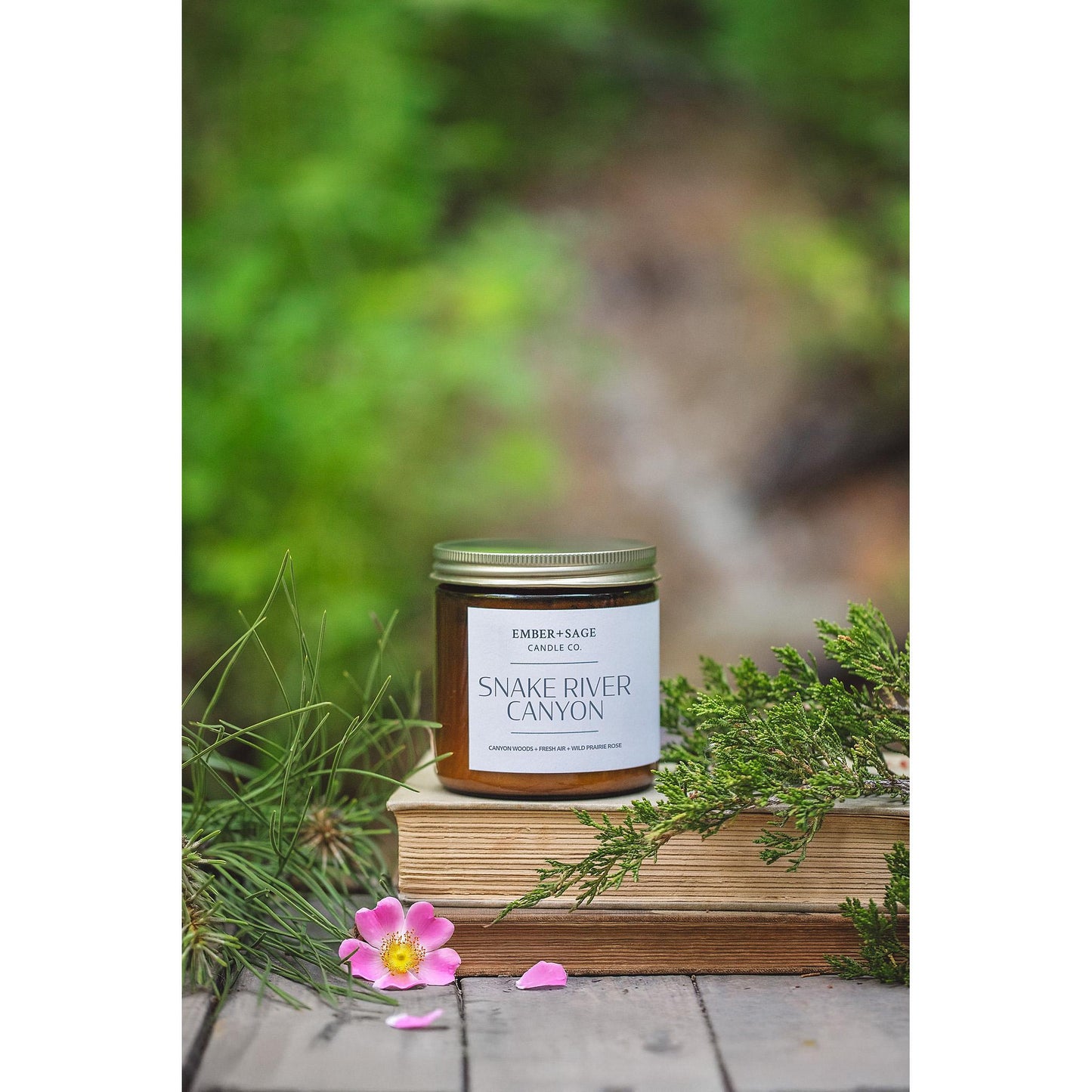 Snake River Canyon | Hand-Poured Soy Coconut Wax Candle | 16oz with Double Wick