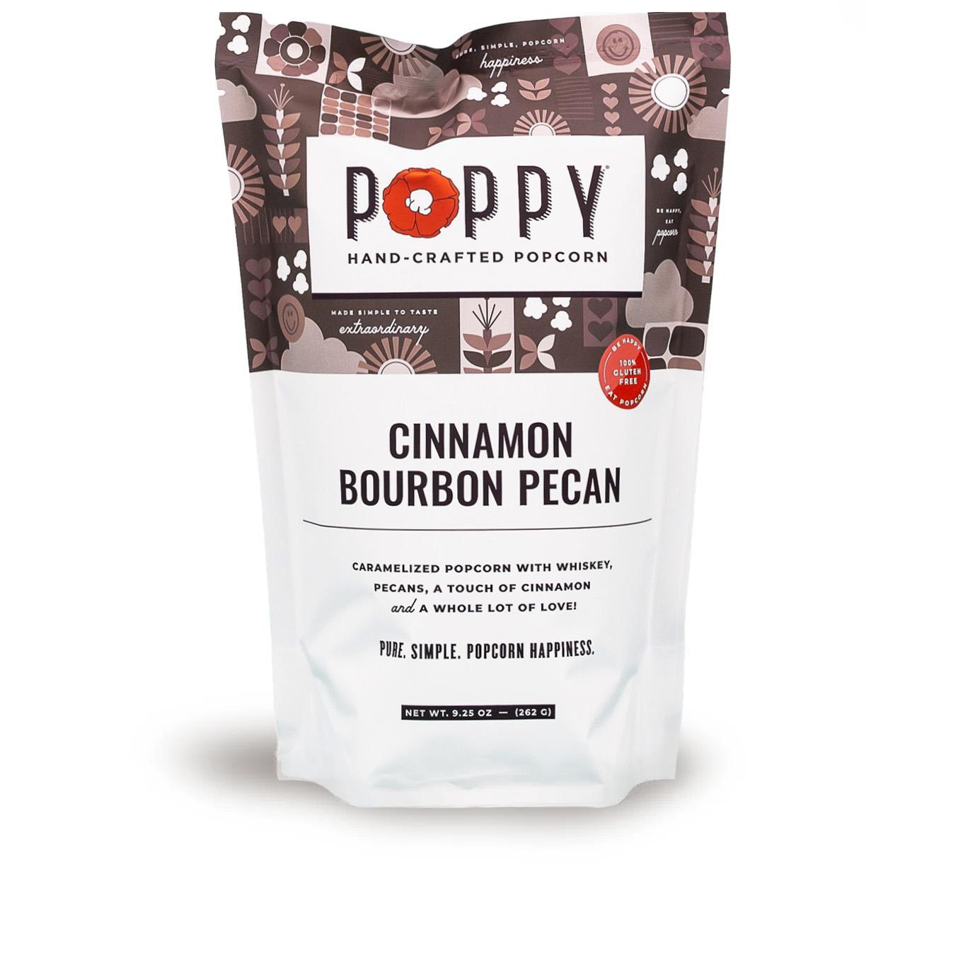 Cinnamon Bourbon Pecan Popcorn