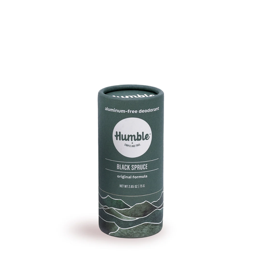 All-Natural Black Spruce Deodorant in 100% Biodegradable Tube