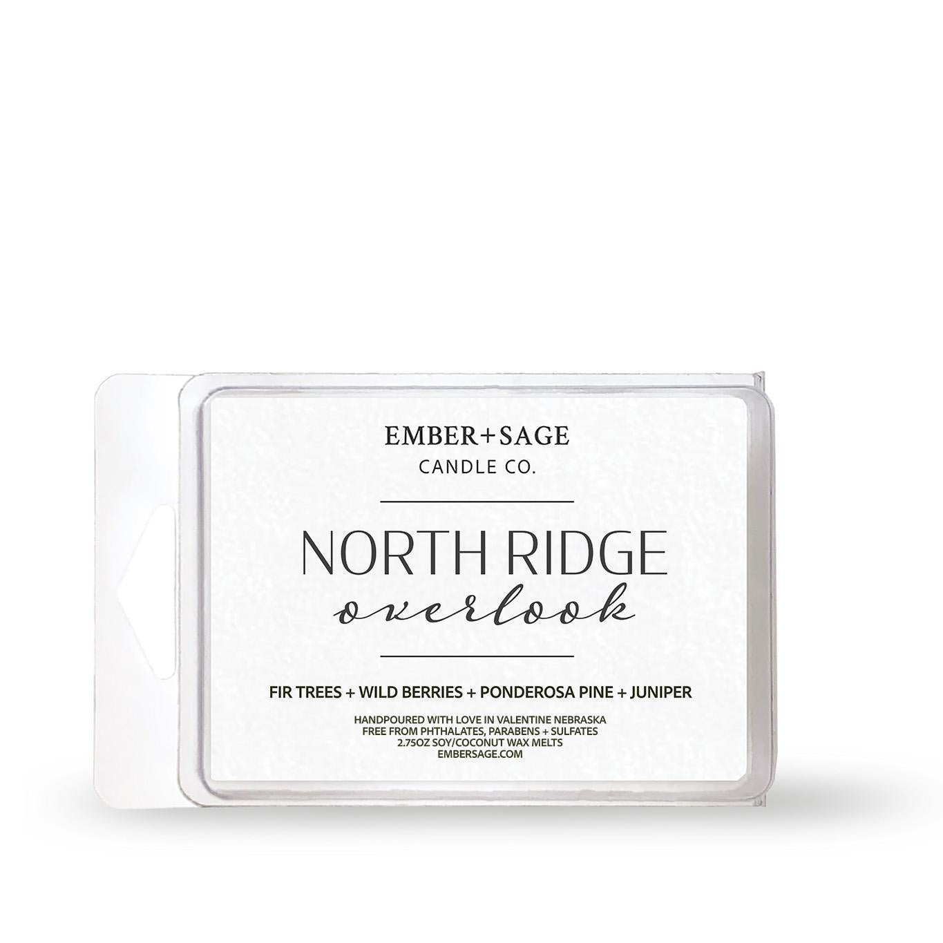 North Ridge Overlook | Hand-Poured Soy Coconut Wax Melt | 2.75oz