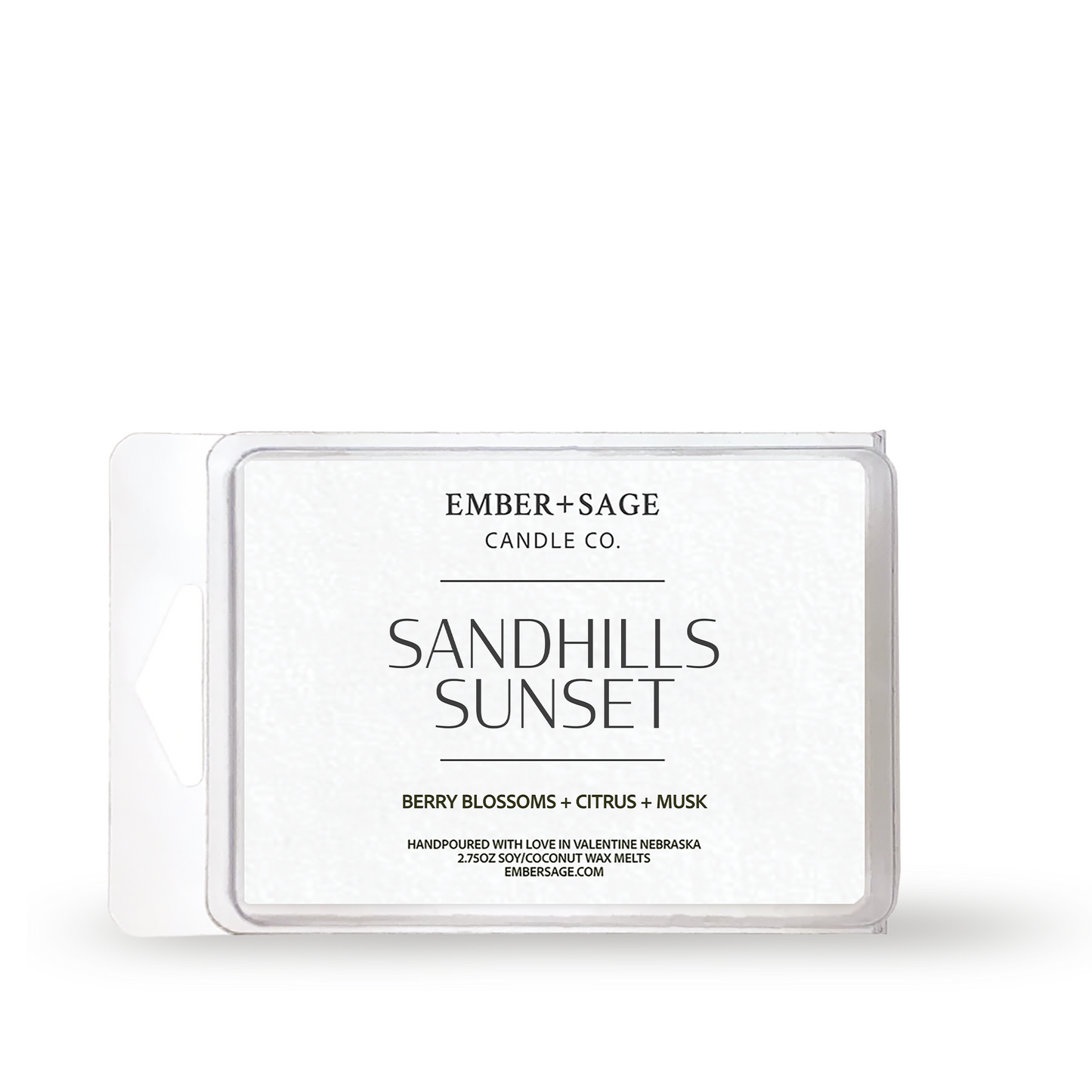 Sandhills Sunset | Hand-Poured Soy Coconut Wax Melt | 2.75oz