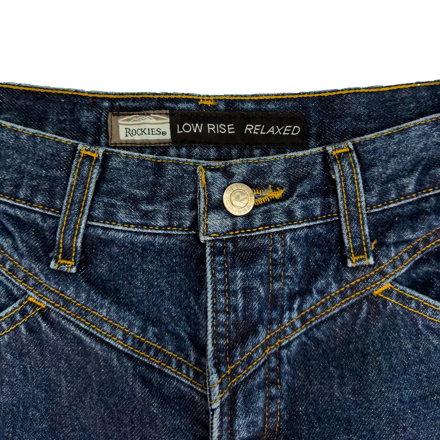 Vintage Rockies Dark Washed Jeans - Medium