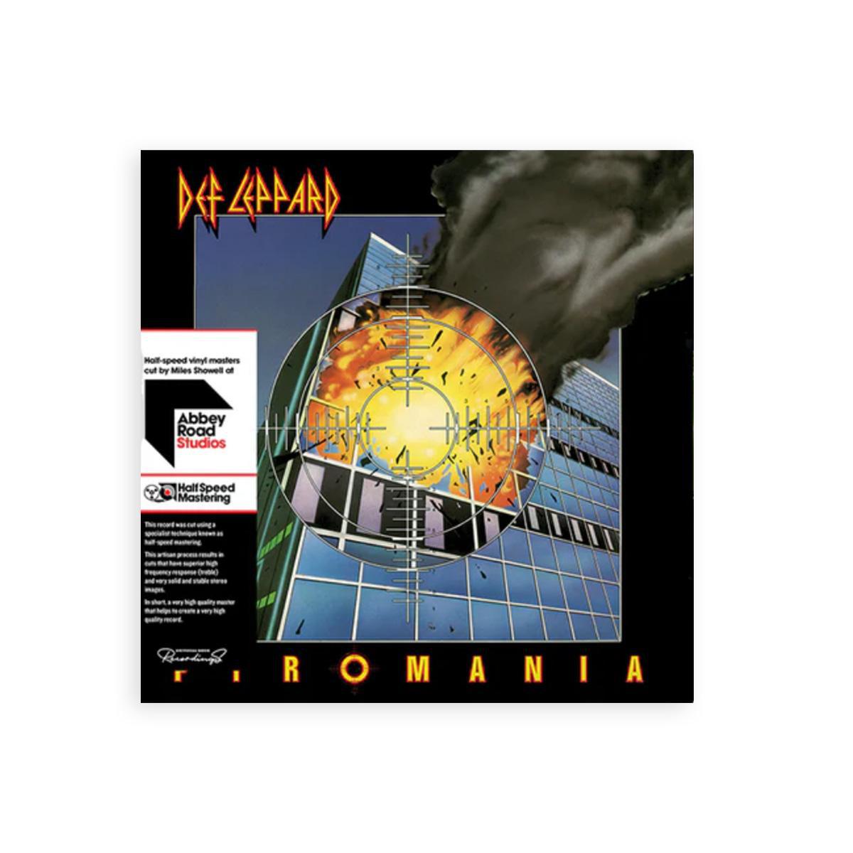 Def Leppard “Pyromania" Vinyl Record – 2024 European Import Half-Speed Master on 180g Vinyl