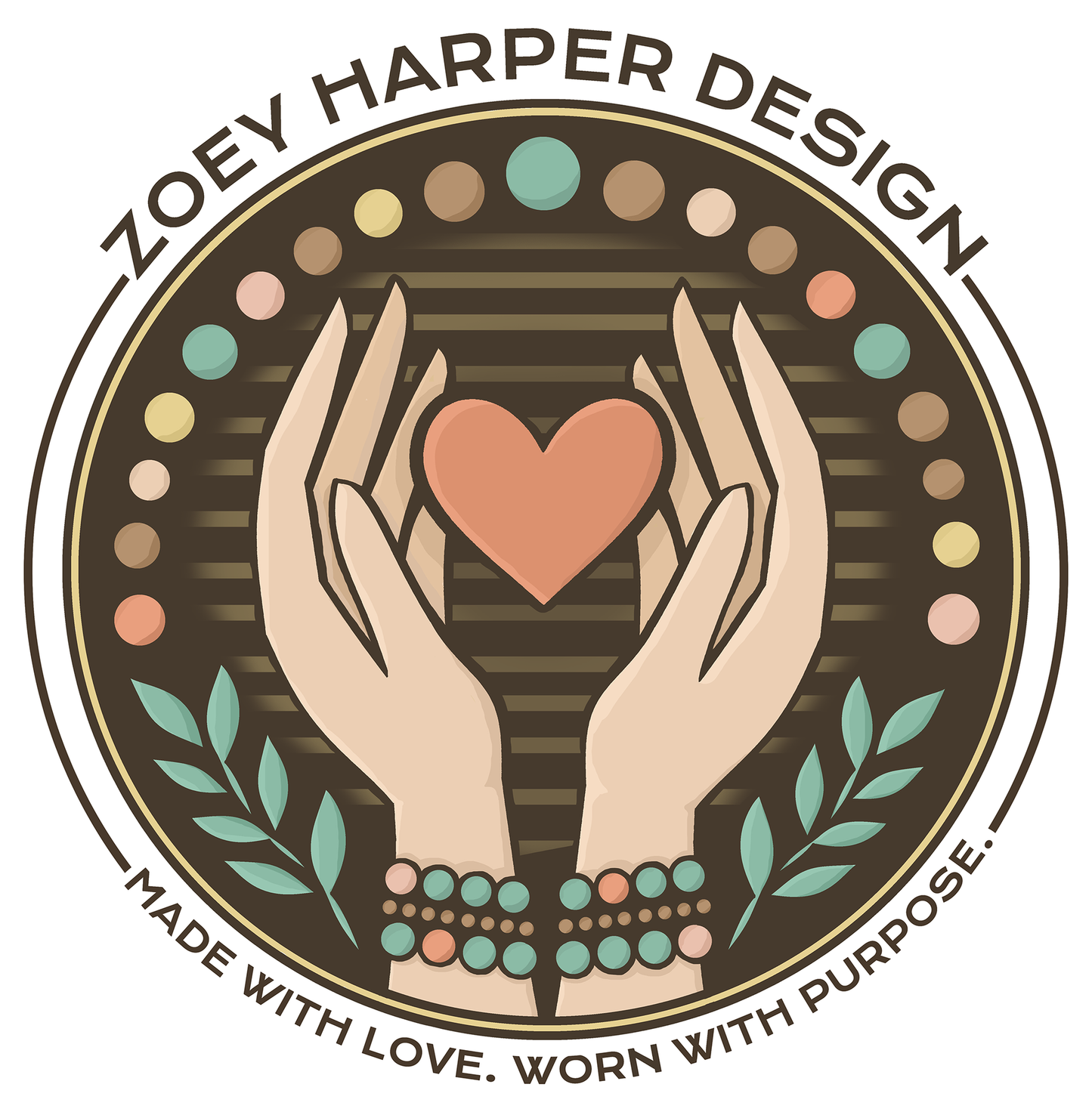 Zoey Harper Design Hand Beaded Bracelet — Feeds Orphans & Supports Underprivileged Families