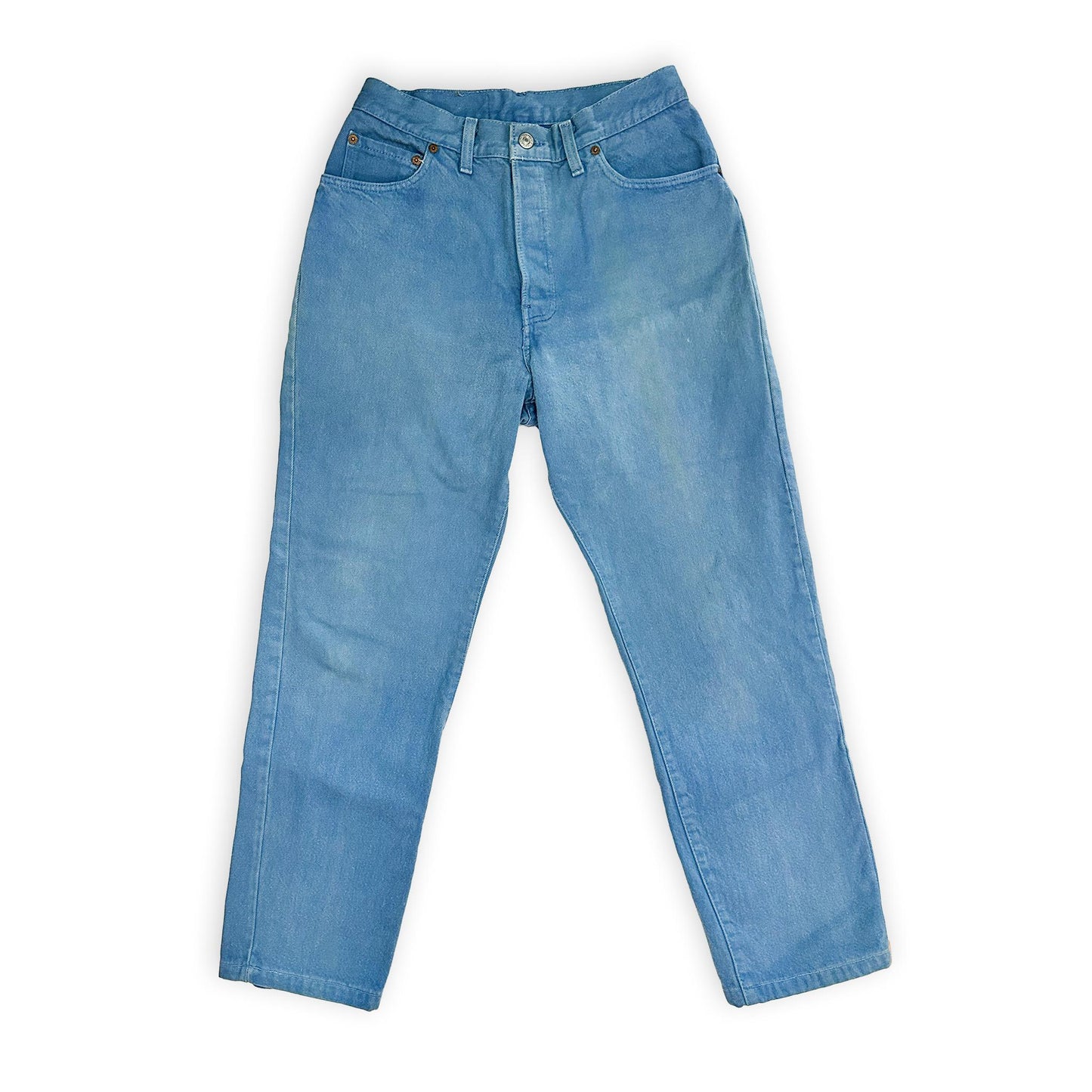 Vintage Levi Women's Blue Denim Jeans - Small