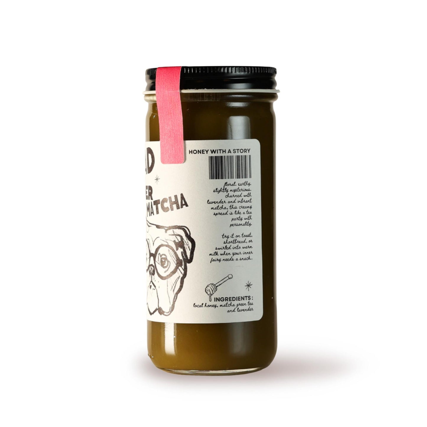 12oz Lavender Matcha Creamed Honey