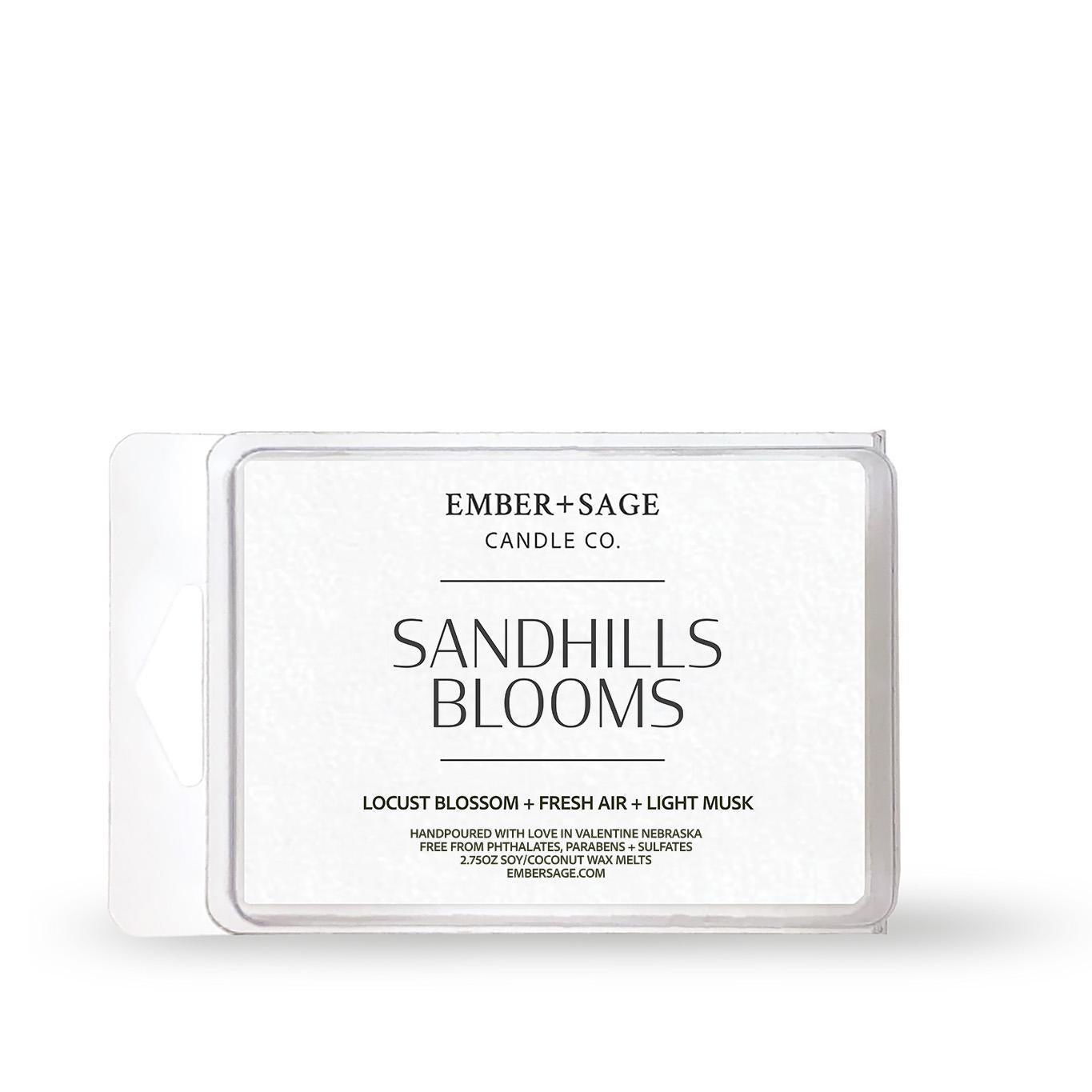 Sandhills Blooms | Hand-Poured Soy Coconut Wax Melt | 2.75oz