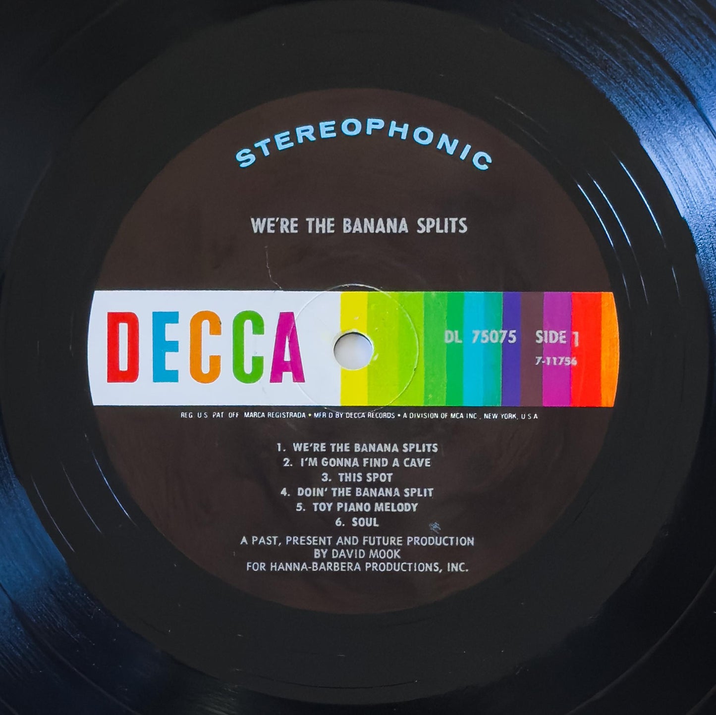 The Banana Splits “We're The Banana Splits" Vinyl Record – 1968 US Pressing – Rare Hanna Barbara Release
