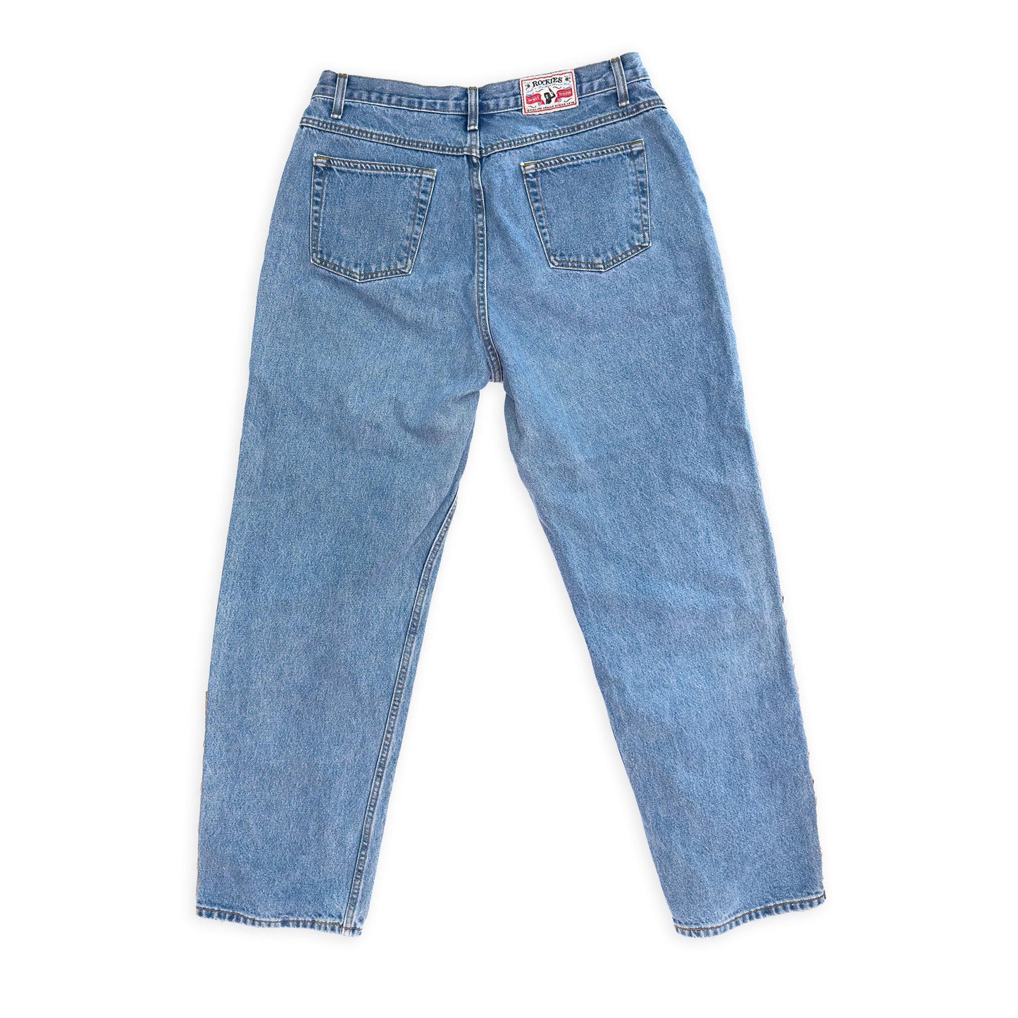 Vintage Rockies Women's Mom Jeans - Large