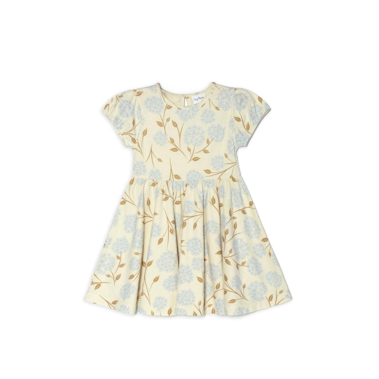 Girls Hydrangea Print Dress