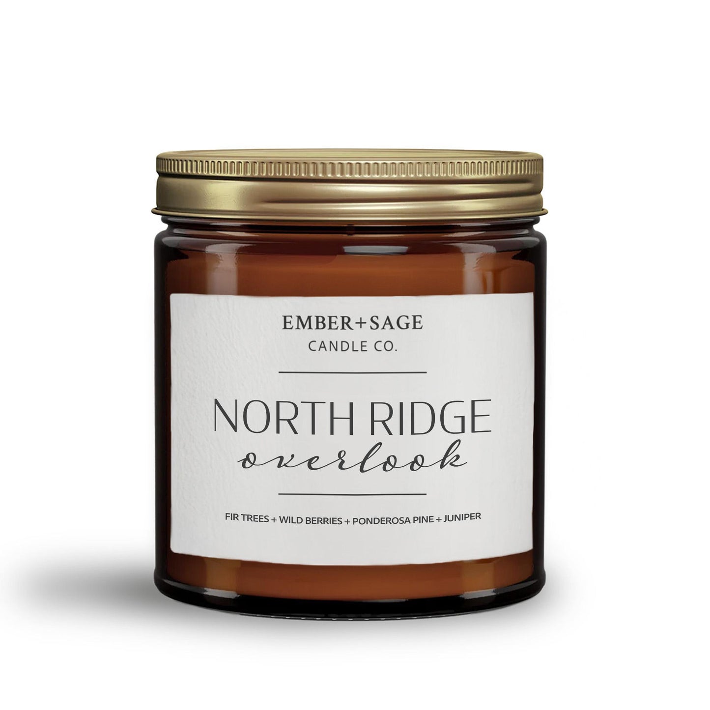 North Ridge Overlook | Hand-Poured Soy Coconut Wax Candle | 16oz with Double Wick