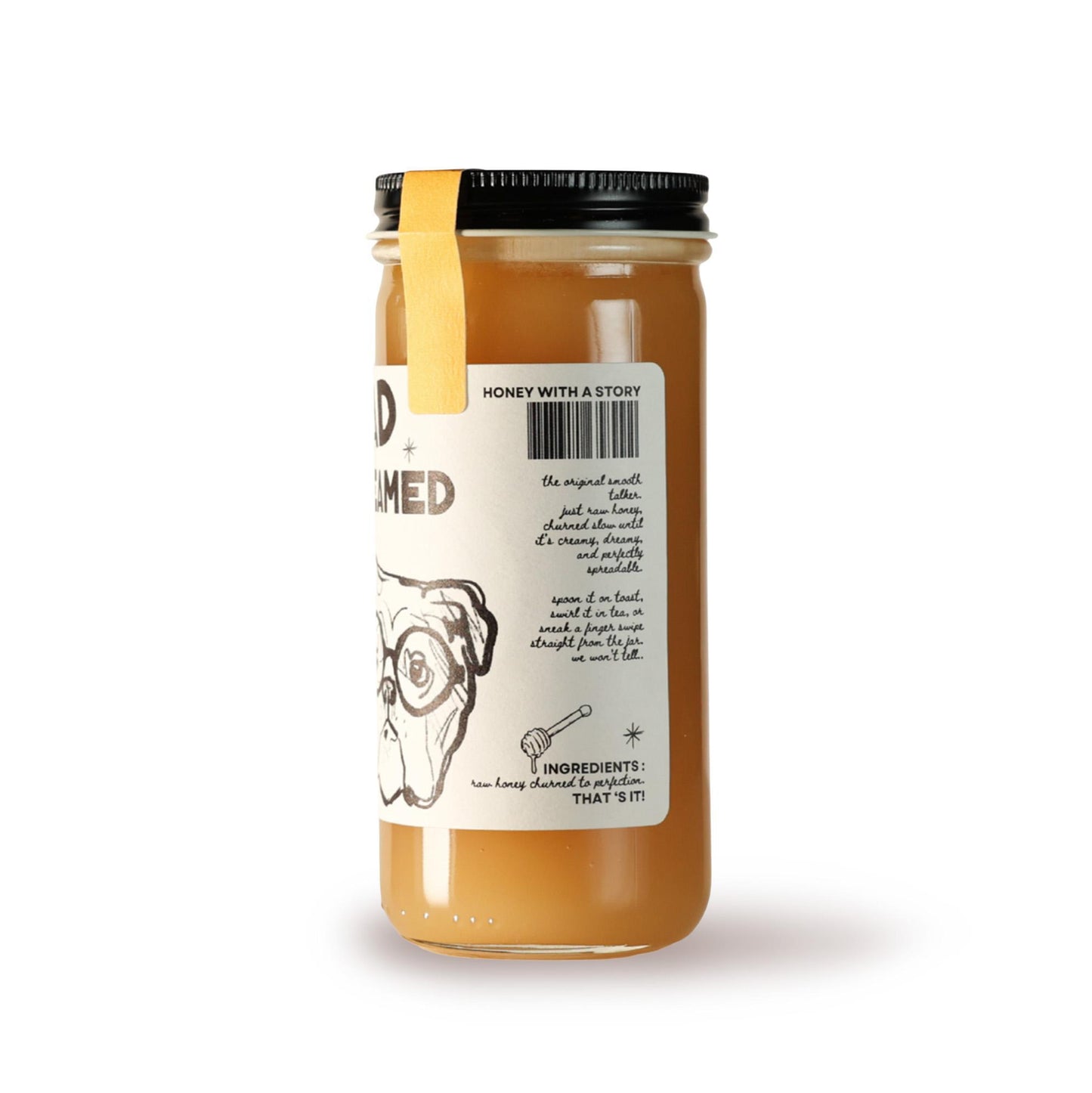 12oz Creamed Nebraska Pure Raw Honey
