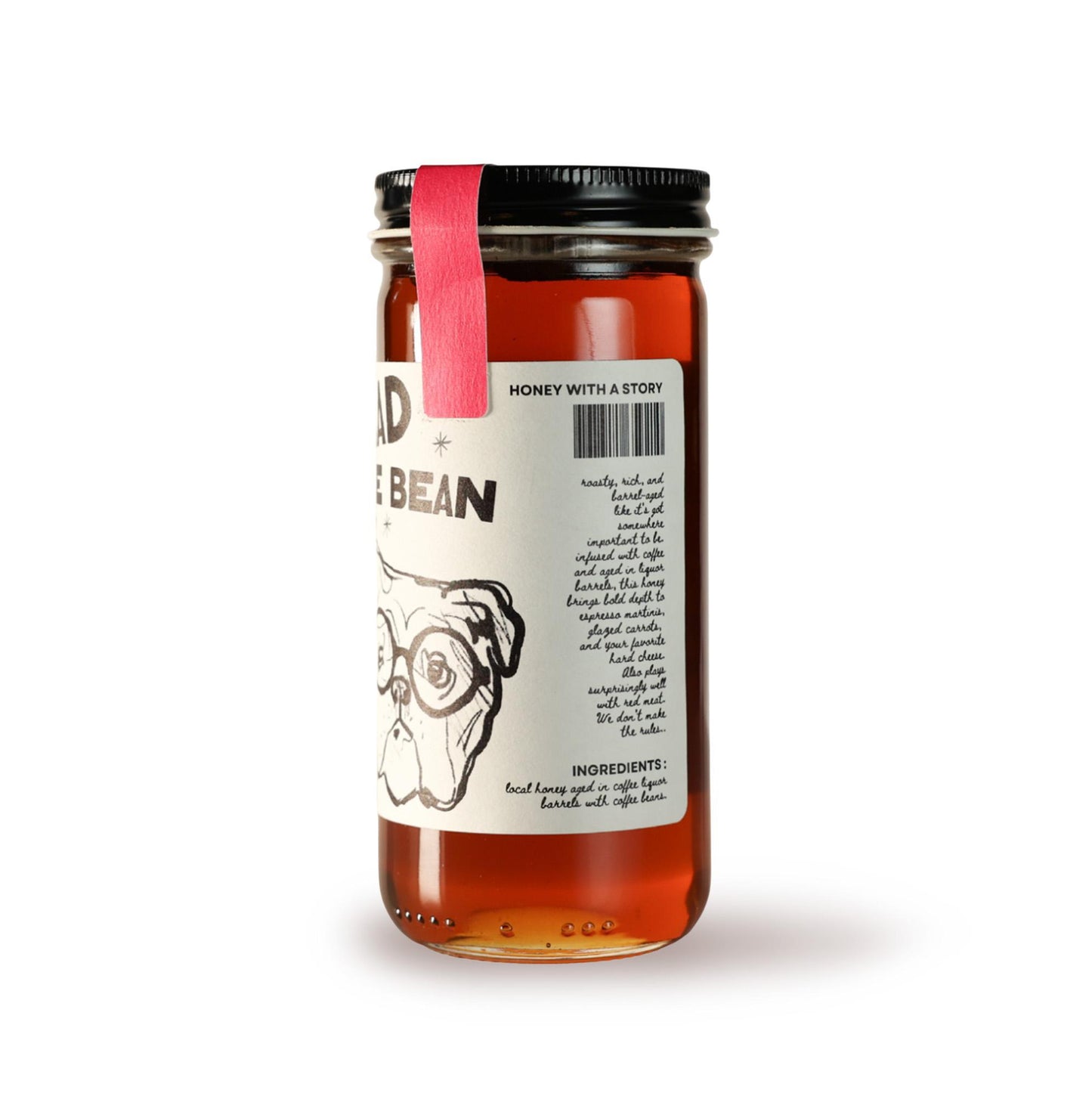 12oz Coffee Bean Infused Barrel Aged Honey