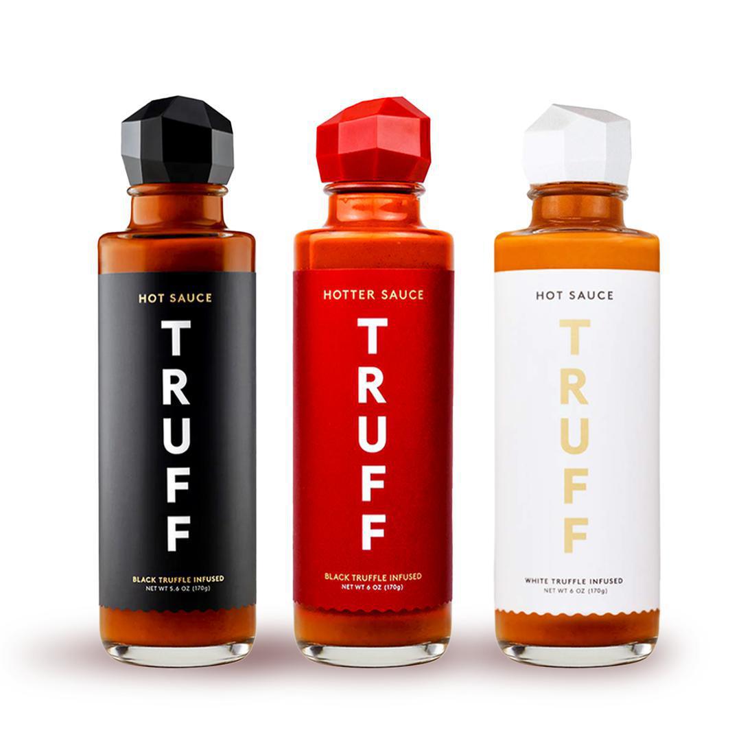 TRUFF Truffle Infused Gourmet Hot Sauce Variety Bundle Pack