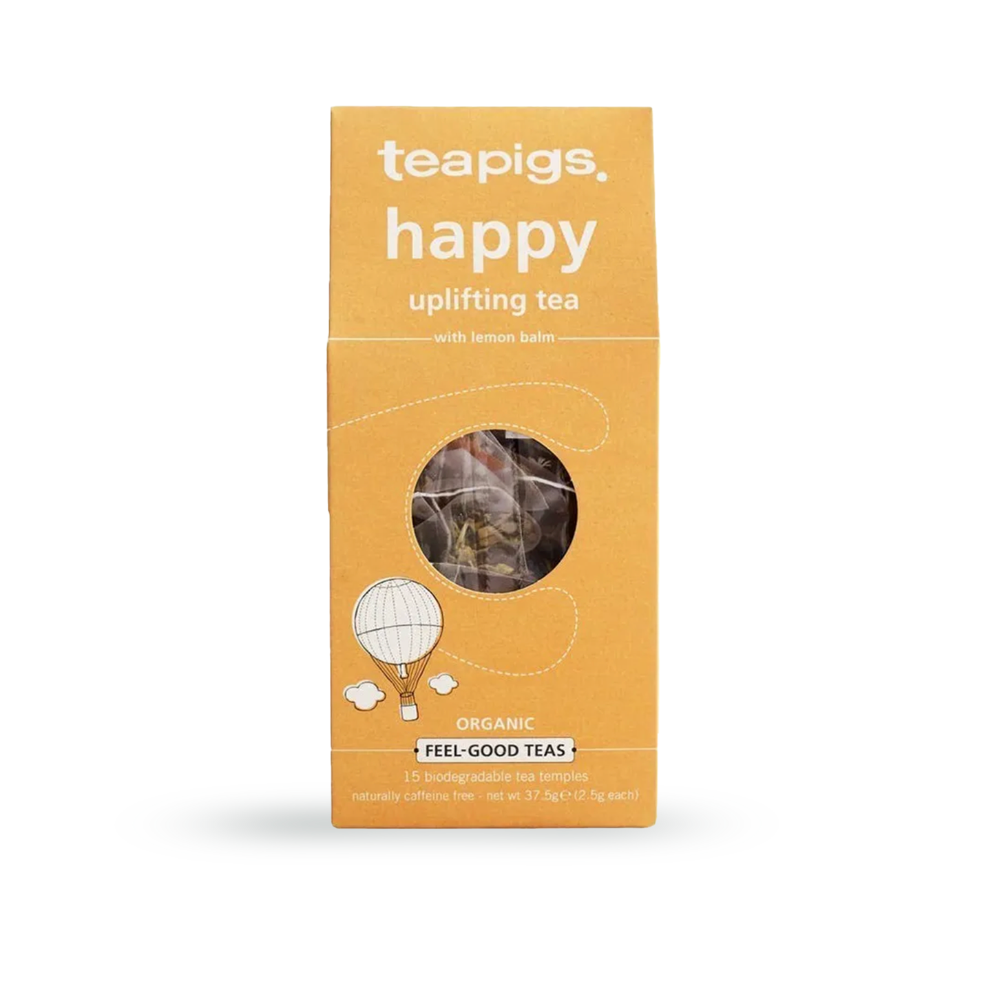 Organic "Happy" Uplifting Whole Leaf Tea with Lemon Balm