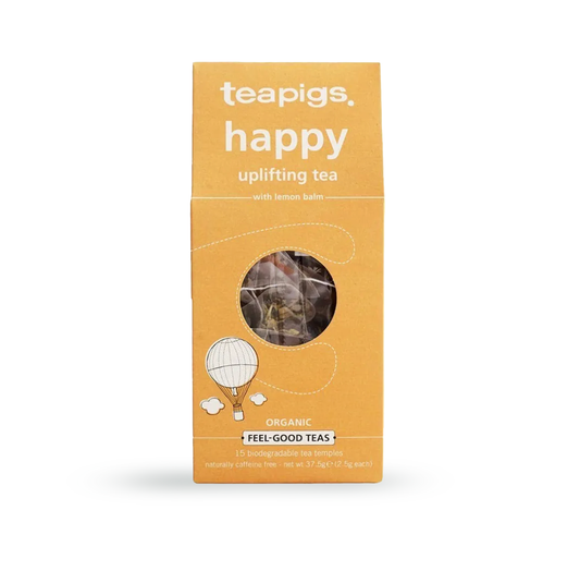 Organic "Happy" Uplifting Whole Leaf Tea with Lemon Balm