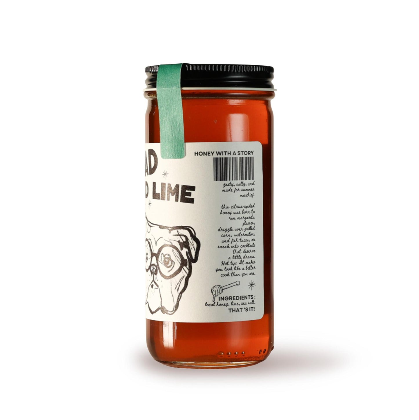 12oz Salted Lime Infused Honey