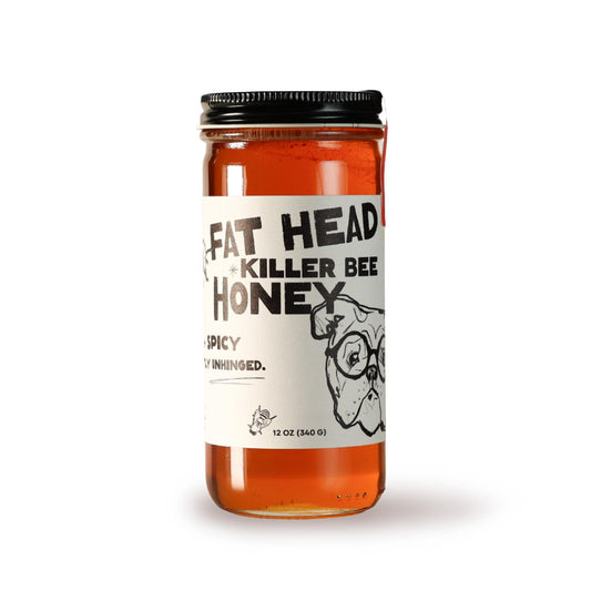 12oz Carolina Reaper Pepper Infused Hot “Killer Bee" Honey