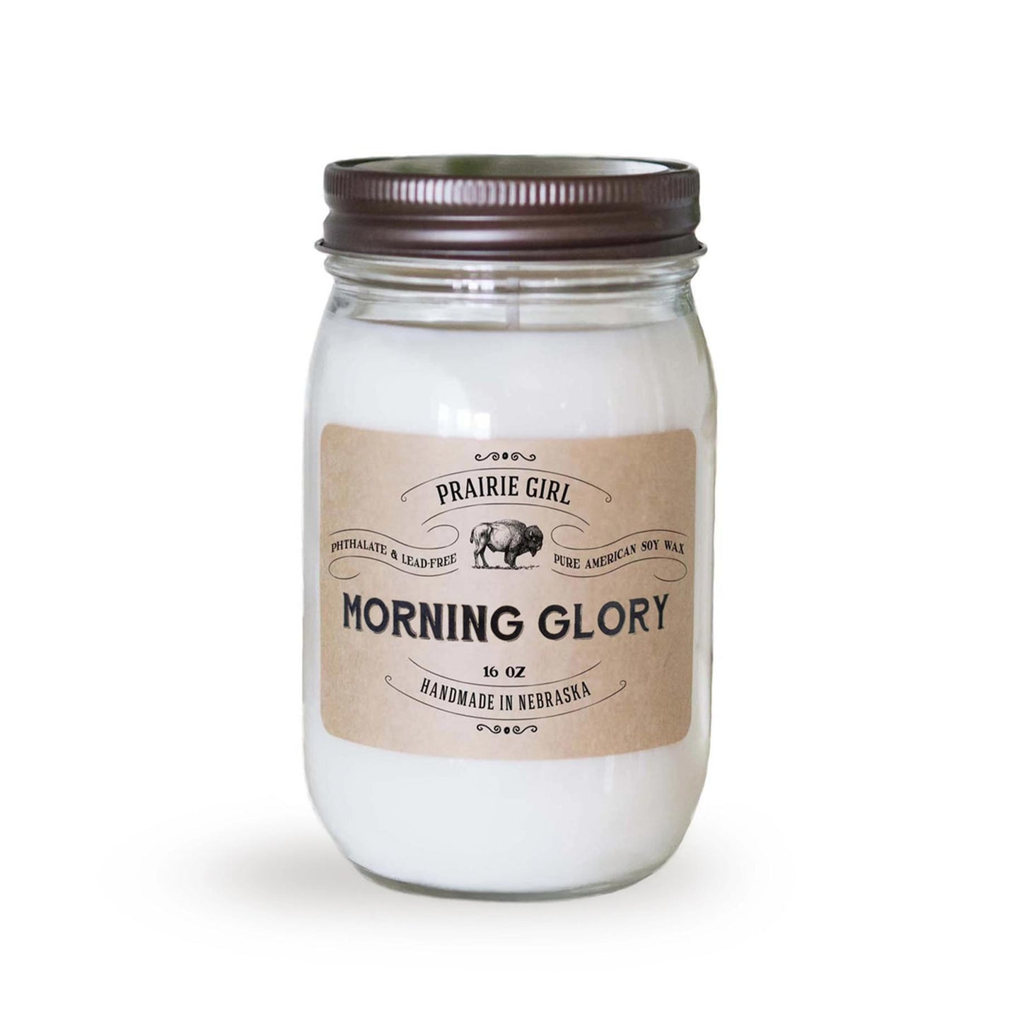 Morning Glory Hand Poured American Soy Candle