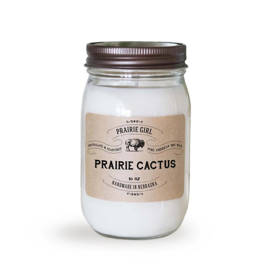 Prairie Cactus Hand Poured American Soy Candle