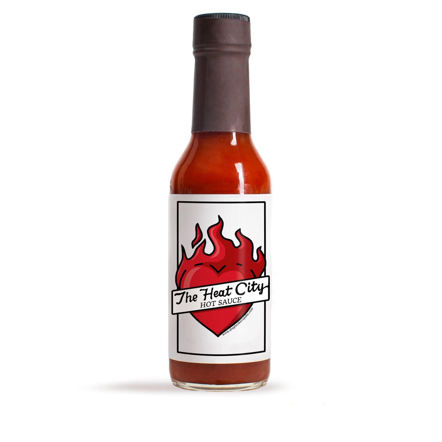 Valentine Nebraska "The Heat City" Hot Sauce with Habanero, Scotch Bonnet & Ghost Peppers – 5oz