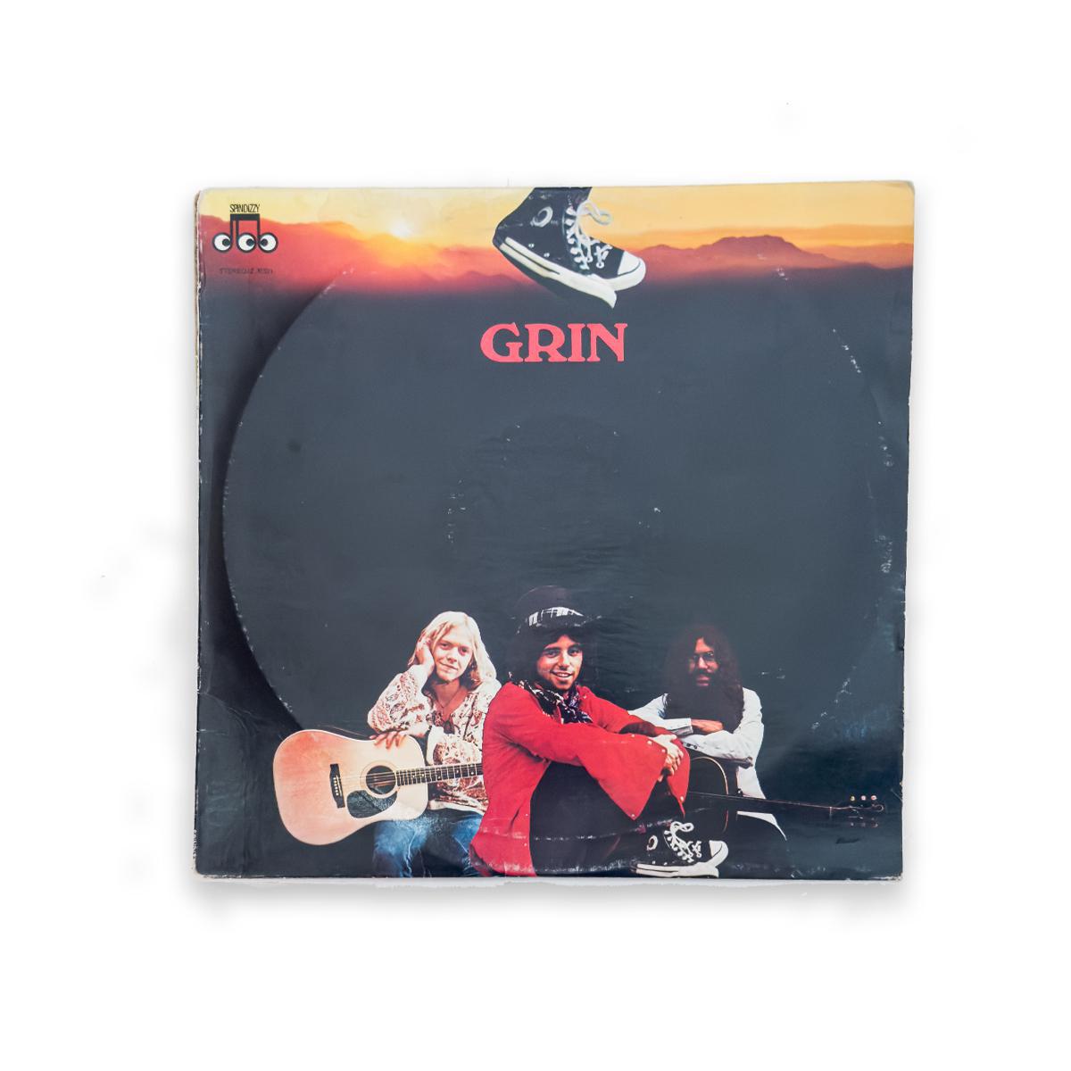 Grin "Self Titled" Vinyl Record - 1971 Terre Haute Green Label Press