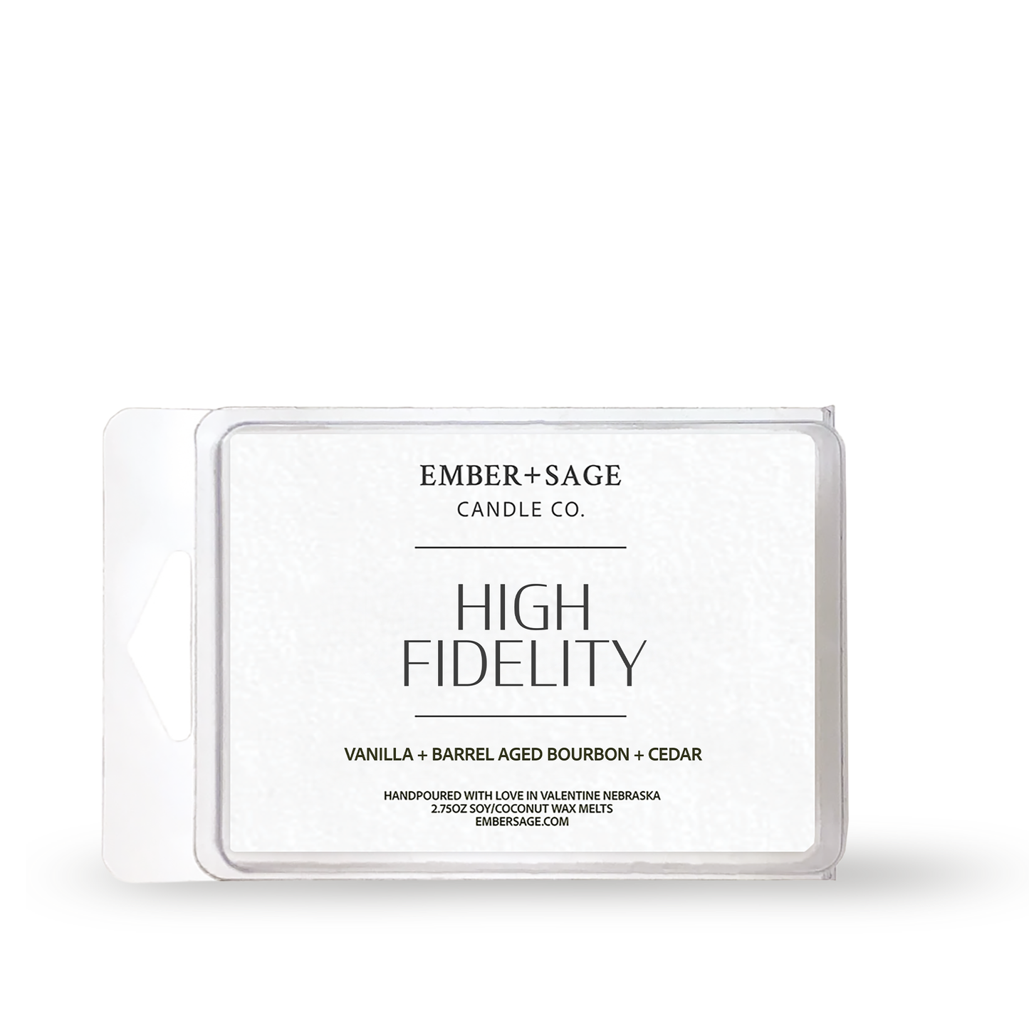 High Fidelity | Hand-Poured Soy Coconut Wax Melt | 2.75oz