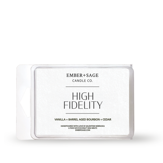 High Fidelity | Hand-Poured Soy Coconut Wax Melt | 2.75oz