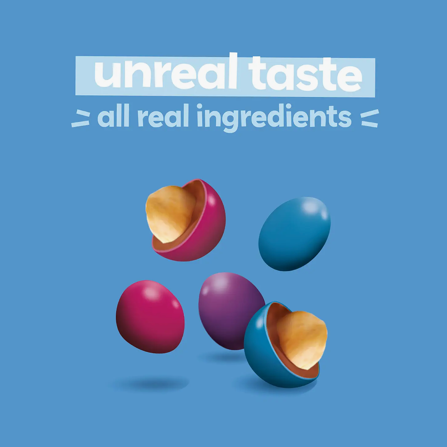 Unreal Dark Chocolate Peanut Gems - Naturally Colored, Made with Fair Trade Ingredients