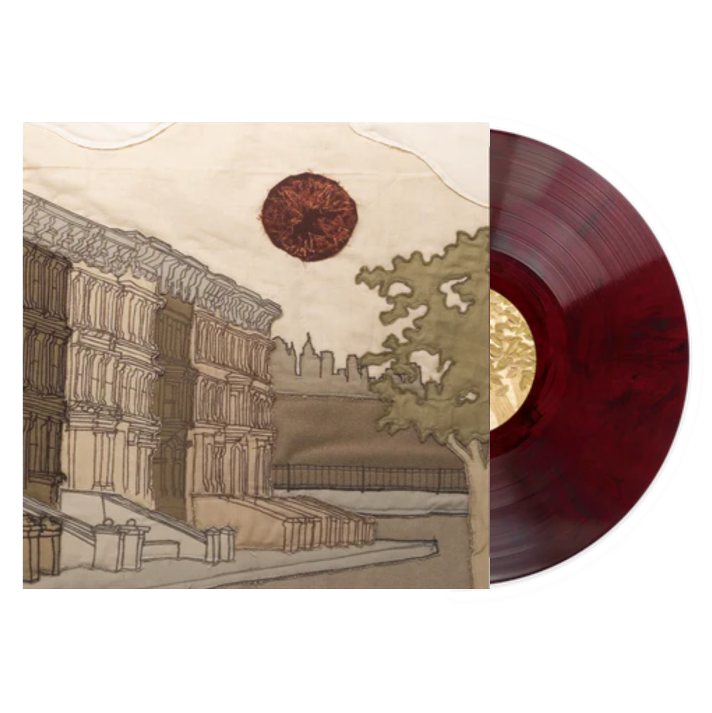 Bright Eyes “I'm Wide Awake, It's Morning” Vinyl Record – 2022 Club Press on 180g Red Marble Vinyl