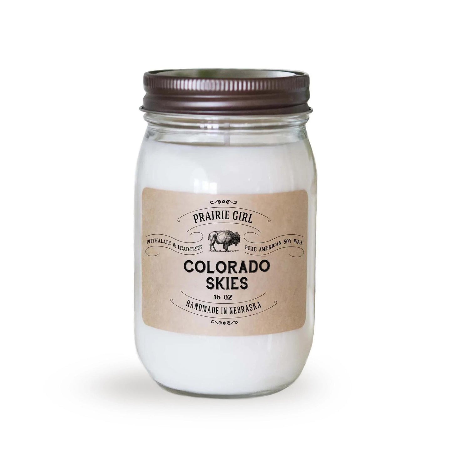 Colorado Skies Hand Poured American Soy Candle