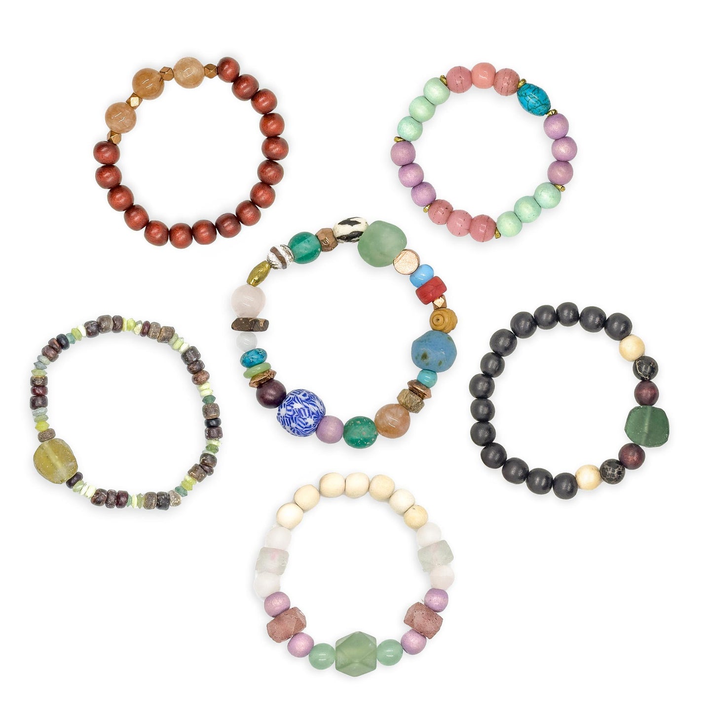 Zoey Harper Design Hand Beaded Bracelet — Feeds Orphans & Supports Underprivileged Families