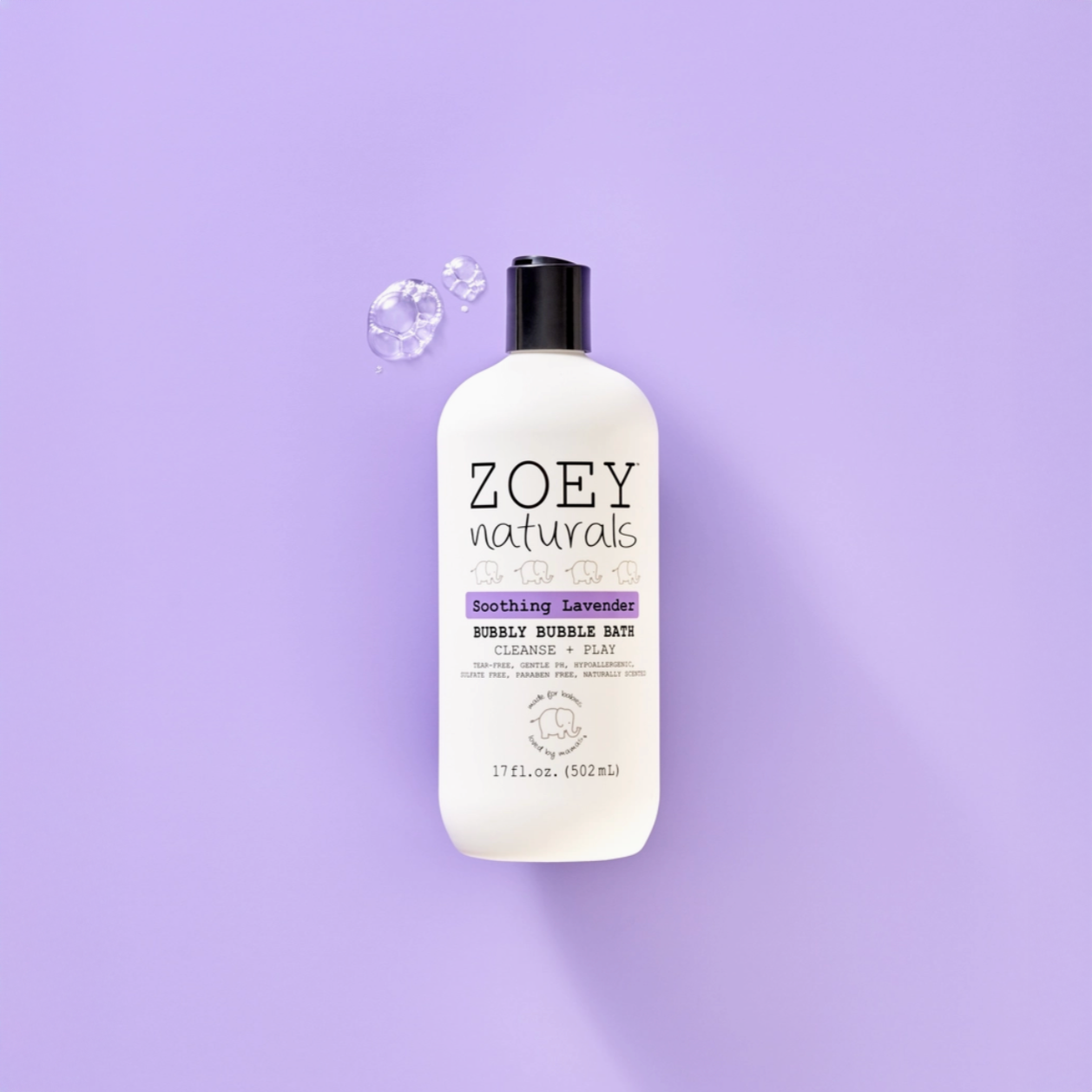 Soothing Lavender Bubbly Bubble Bath - 17oz