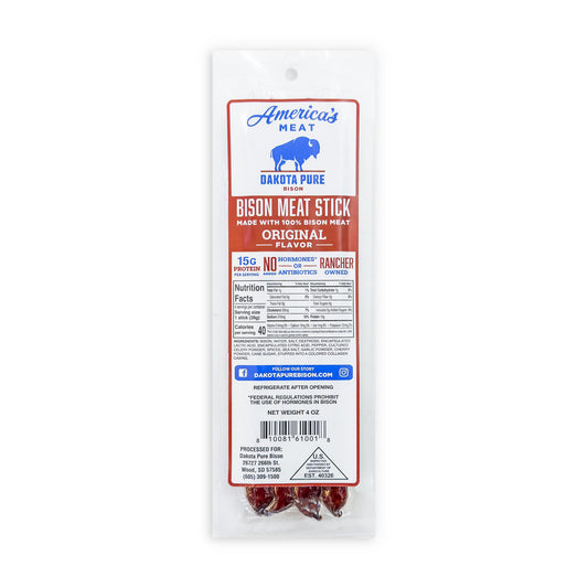 Original Bison Meat Sticks