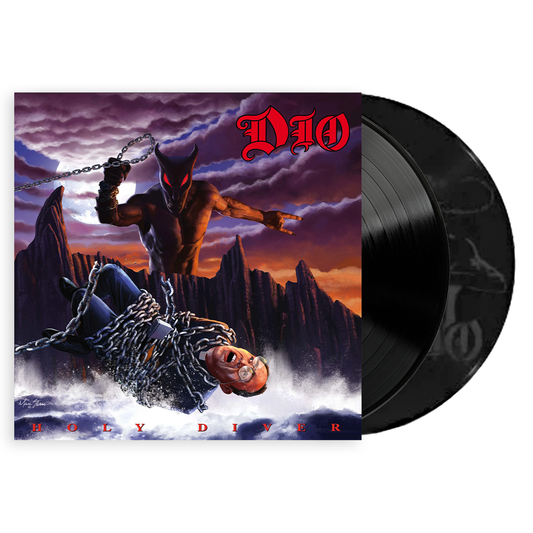 Dio "Holy Diver" 2LP Gatefold Vinyl Record – 2022 Remastered Edition on 180g Vinyl with Side D Etching