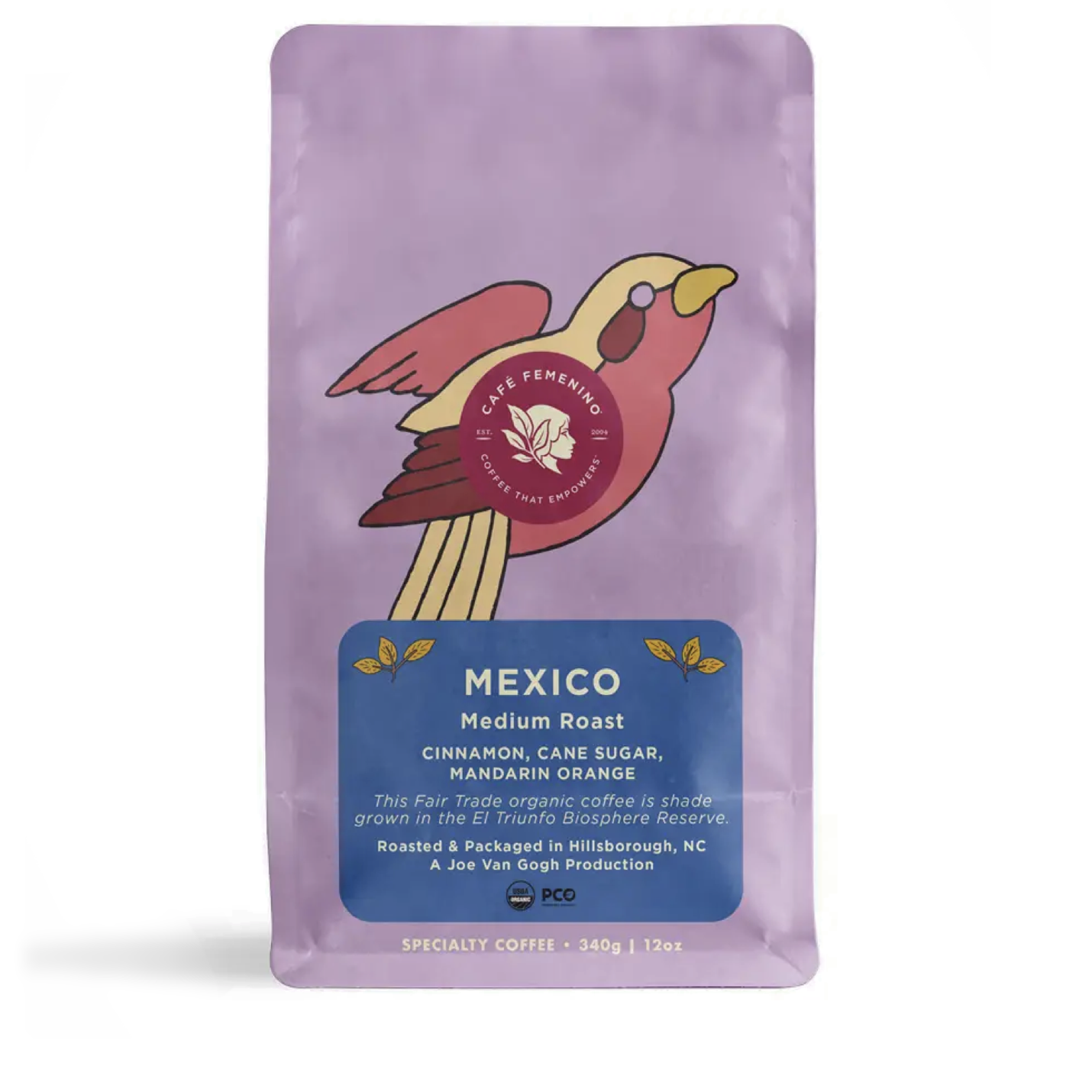 Organic Fair Trade Mexico Whole Bean Coffee