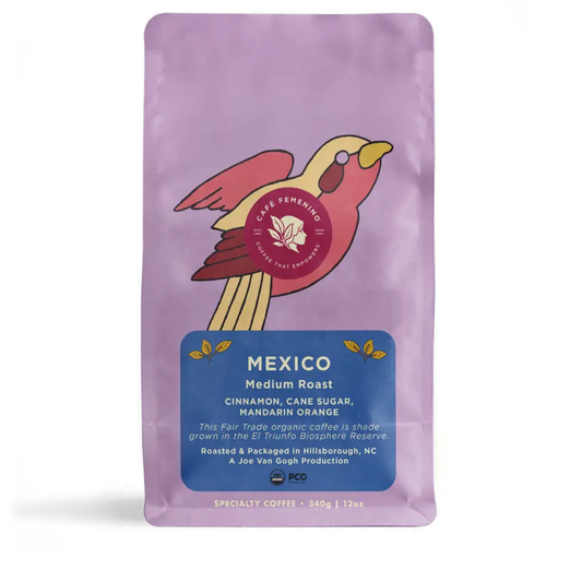 Organic Fair Trade Mexico Whole Bean Coffee