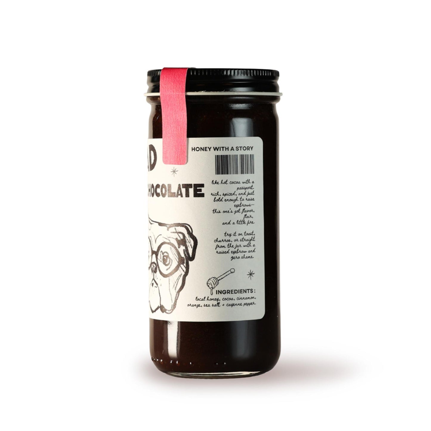 12oz Mexican Chocolate Creamed Honey