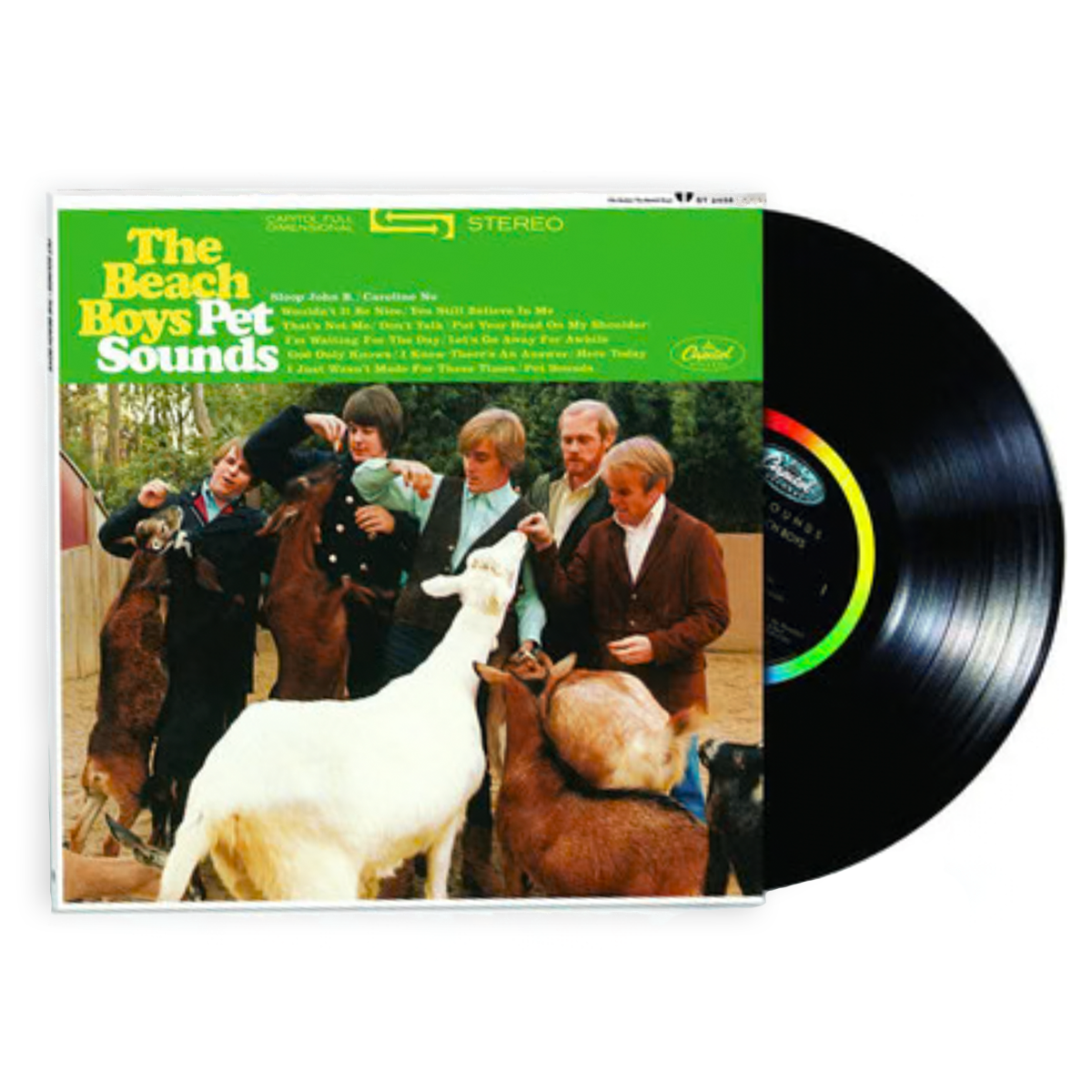 The Beach Boys "Pet Sounds" Vinyl Record – Limited Edition Stereo Press on 180g Vinyl