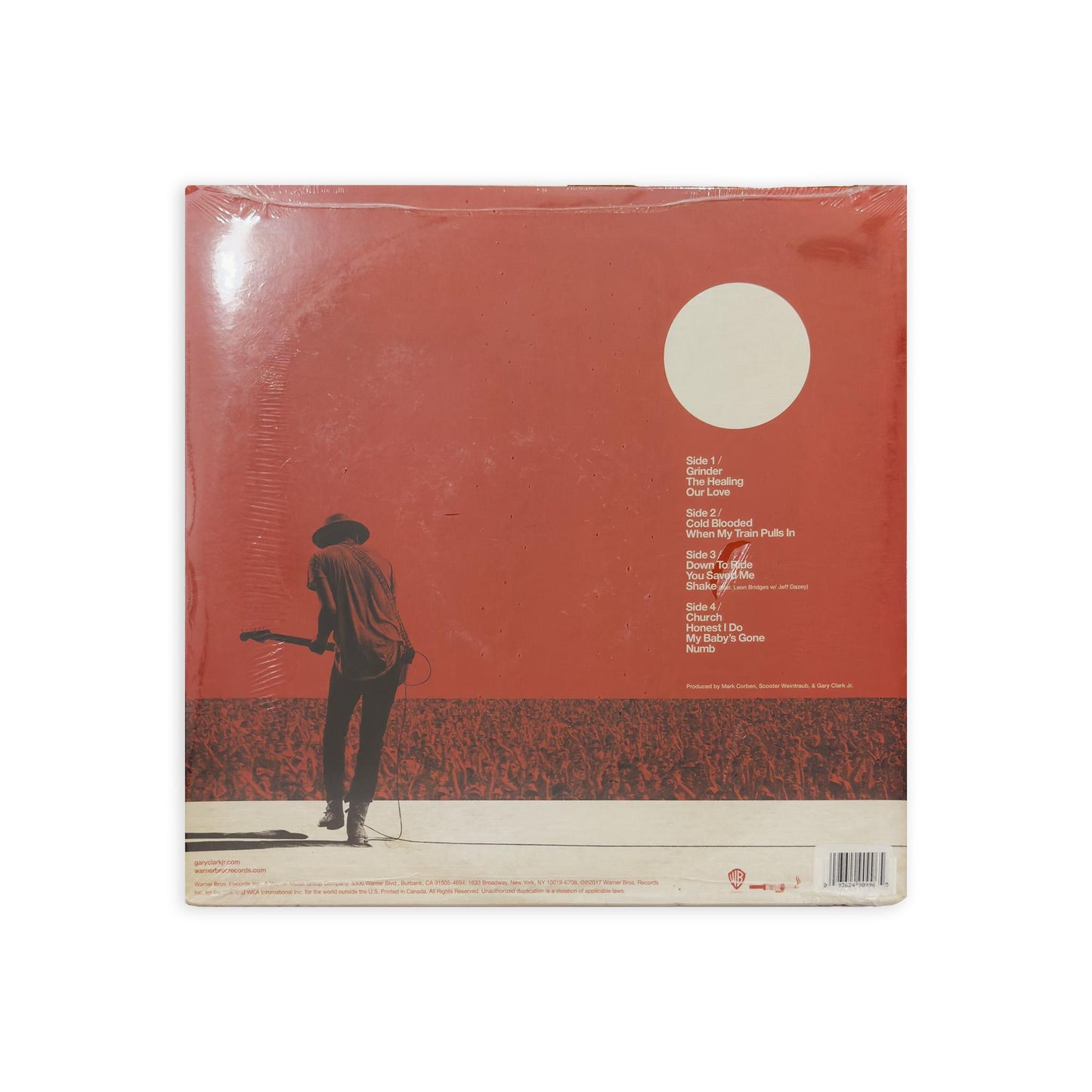 Gary Clark Jr. "Live / North America 2016" Vinyl Record – 2017 US Pressing – Limited Edition Pink Vinyl