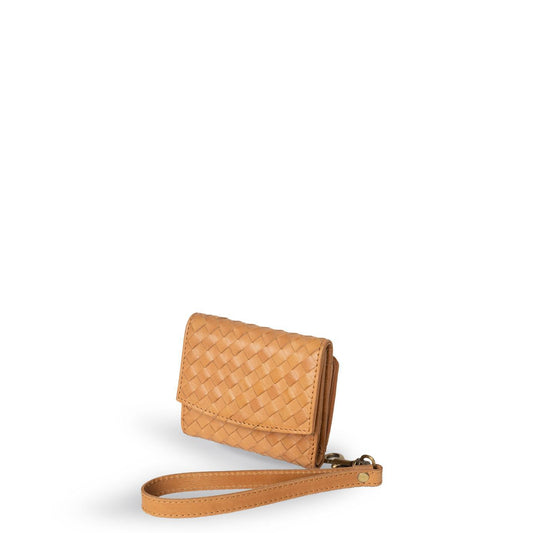 Suri Woven Leather Wallet