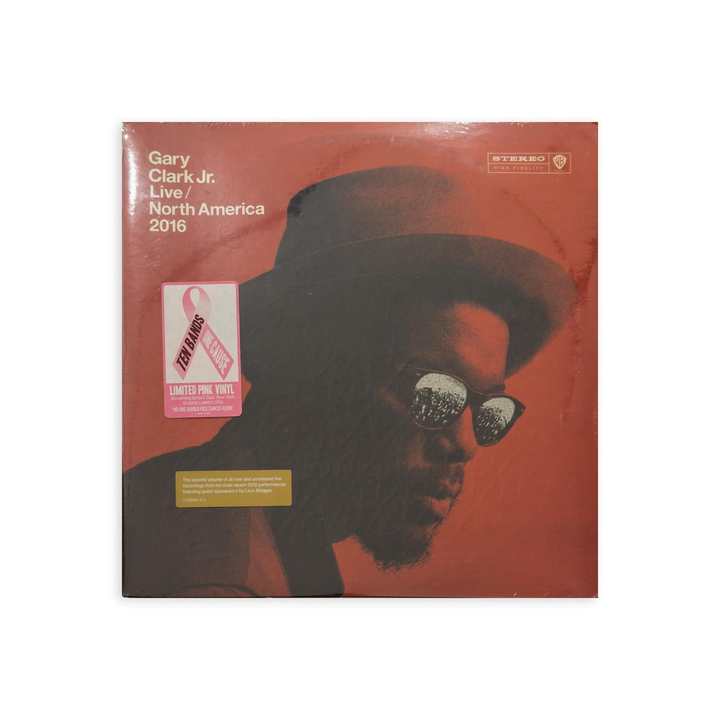 Gary Clark Jr. “Live / North America 2016" Vinyl Record – 2017 US Pressing – Limited Edition Pink Vinyl