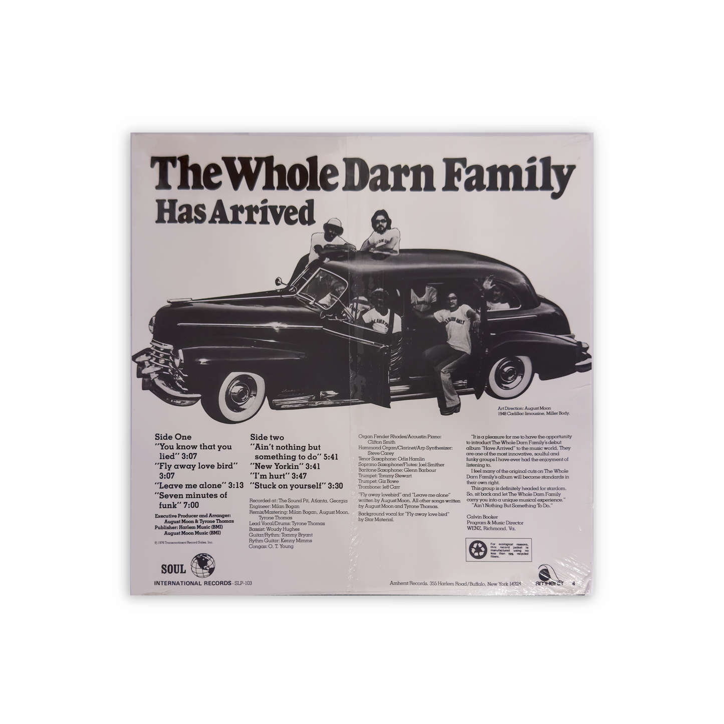 The Whole Darn Family "Has Arrived" Vinyl Record - Premium Virgin Vinyl