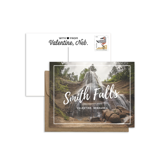 Smith Falls: Valentine, Nebraska Eco Postcard/Greeting Cards