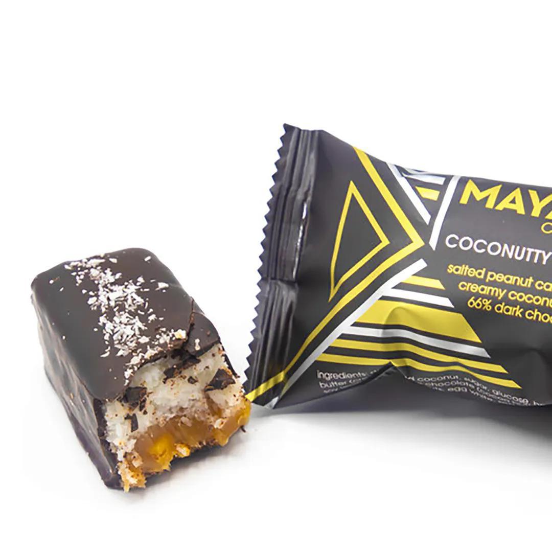 Salted Peanut & Coconut "Coconutty" Gourmet Mini Chocolate Bar