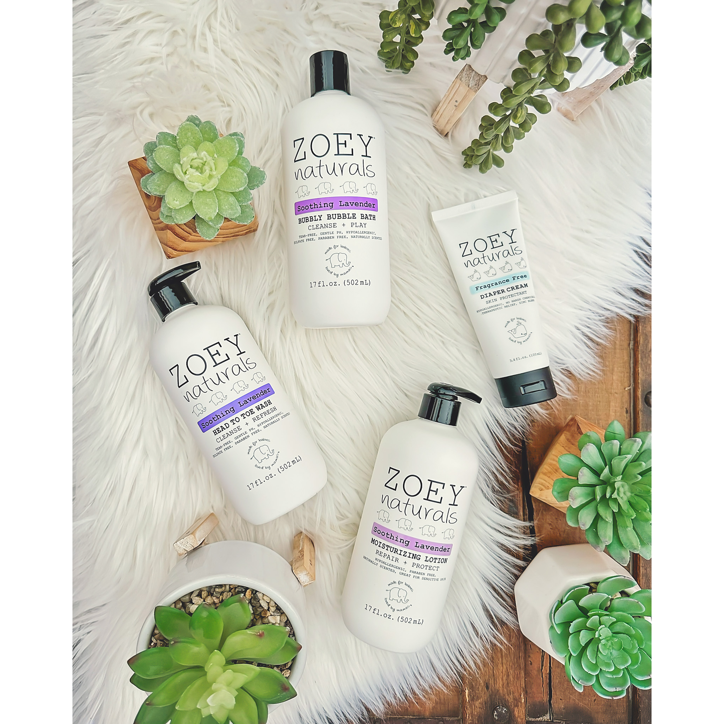 Soothing Lavender Head To Toe Wash - 17oz